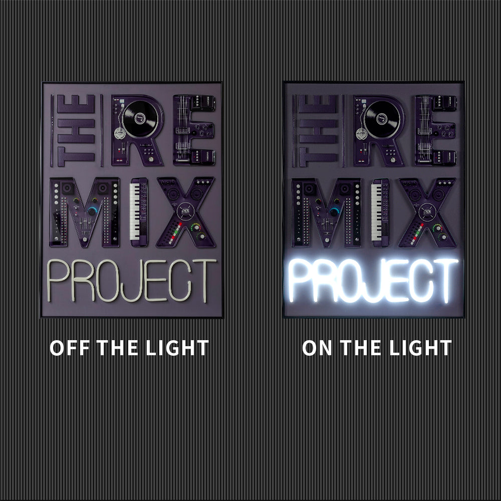 “The Remix Project” Light Installation Art