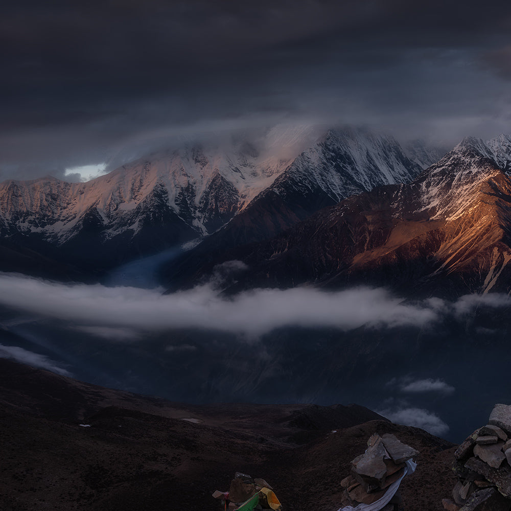 Snow Mountain Landscape (8)-Wuchao Du