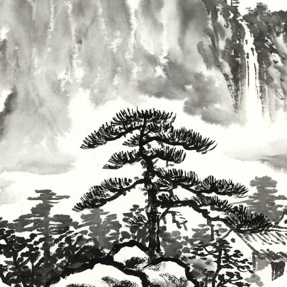 Ink Landscape (17)-Puyue Zhang