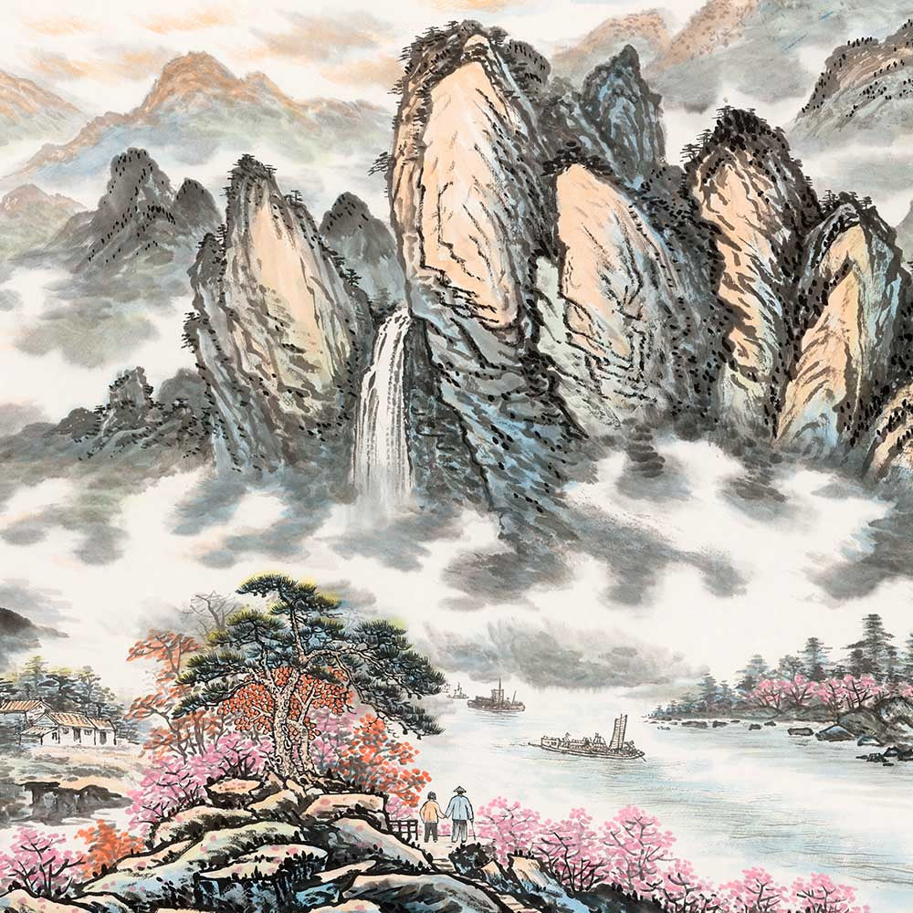 Picturesque Landscape-Puyue Zhang