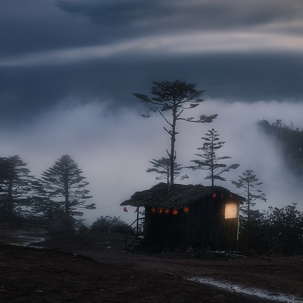 Cottage at Sunset-Wuchao Du