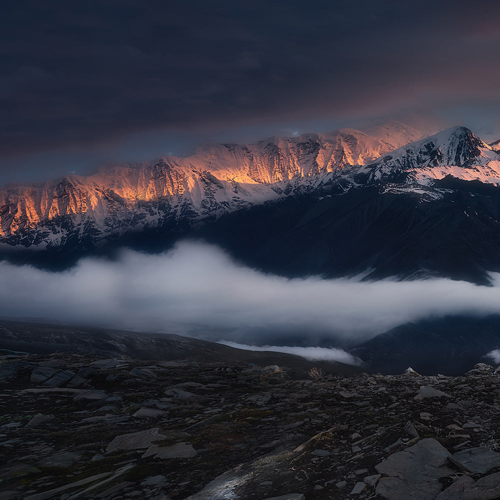 Snow Mountain Landscape (9)-Wuchao Du