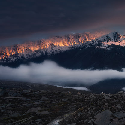 Snow Mountain Landscape (9)-Wuchao Du