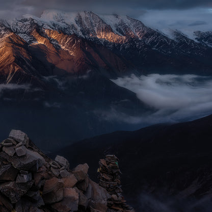 Snow Mountain Landscape (8)-Wuchao Du