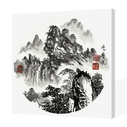 Ink Landscape(27)-Puyue Zhang