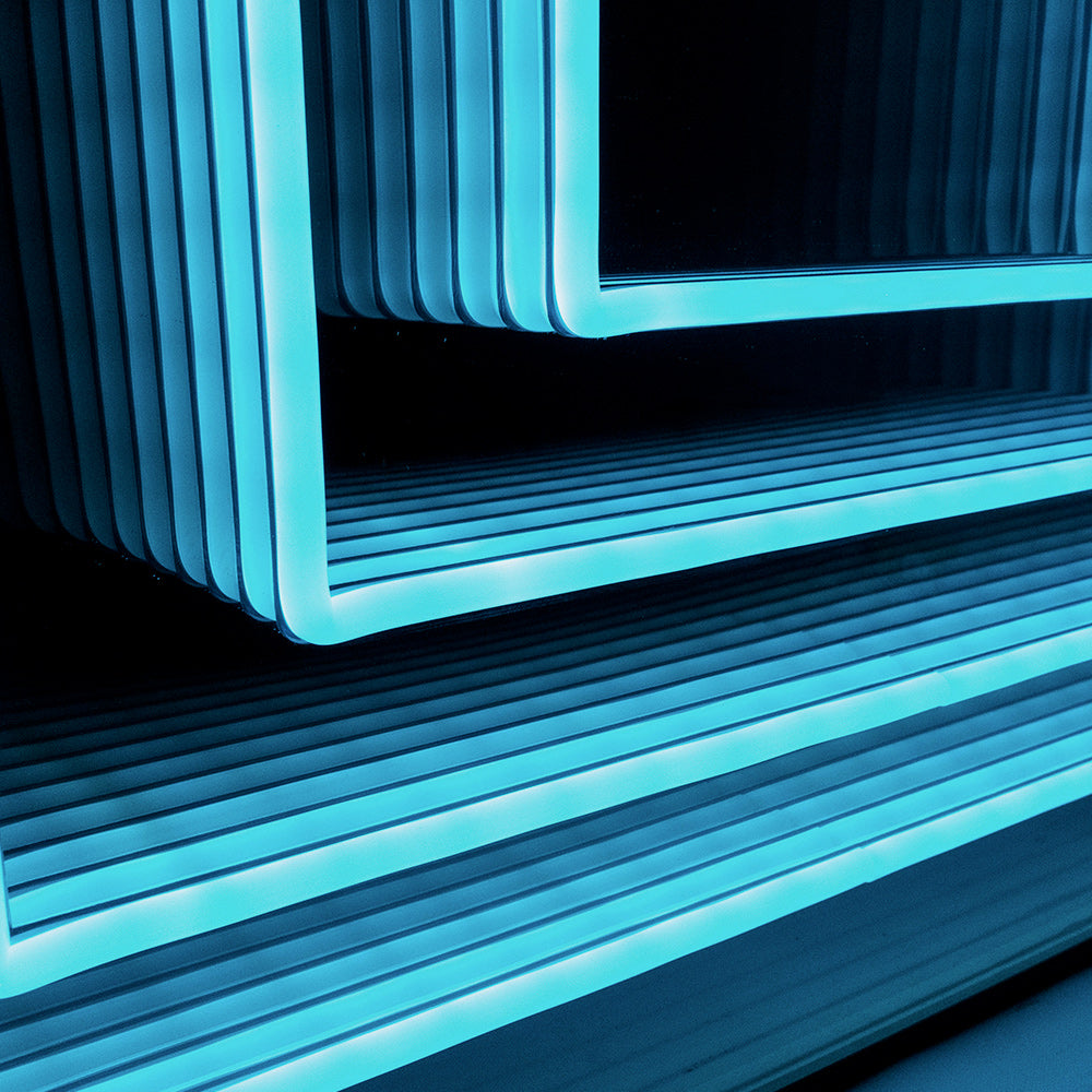 3D Space Lighting Installation Art