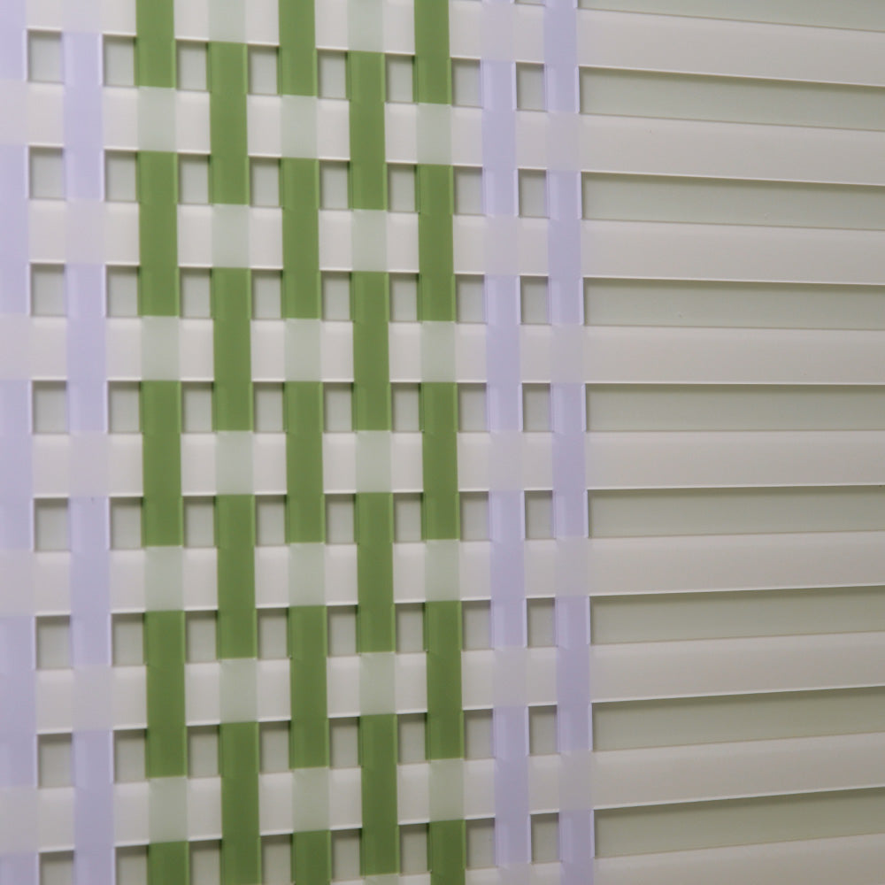 Braided Grid Acrylic Installation Art