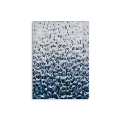 Blue Gradient Texture Acrylic Installation Art