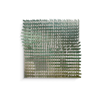 Green Gradient Acrylic Installation Art