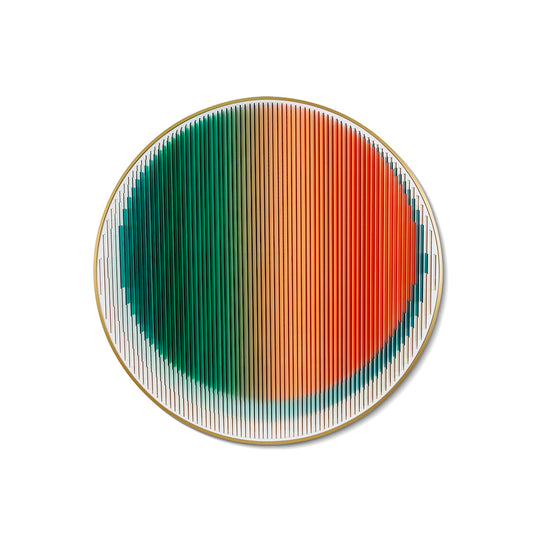 Rainbow Round Acrylic Installation Art